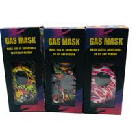 Wholesale Silicone Mash Creative Acrylic Smoking Pipe Gas Mask Bongs Plastic Oil Burner Water Smoke Hand Pipes with good price