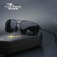 Wholesale Sunglasses Cook shark sunglasses change colors male polarization driving mirror MTP9 night vision