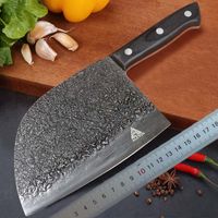 Wholesale Top Quality inch Butcher Knife Multipurpose Chinese Chef Knives High Carbon Stainless Steel Meat Cleaver Heavy Duty Blade With Retail Box Package