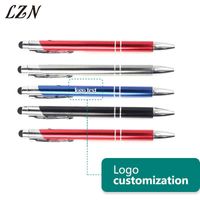 Wholesale Ballpoint Pens LZN A Free Personalized Special Name Text Logo Touch Sceen For Phone Tablet Laptop Metal Pen Memory