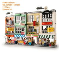 Wholesale Sembo Blocks Kids Building Toys Boys Grils Puzzle China Style House Store no box