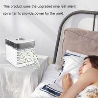 Wholesale Air Cooler Household Small Electric Fan Bedroom Air conditioning Mini Water And Cooling Fan Modes Other Home Decor
