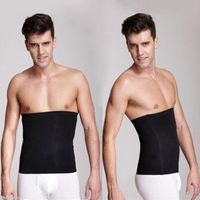 Wholesale Belts Men s Waist Trainer Tummy Body Shaper Slimming Belt Corset Gym Workout Sports Support Underwear