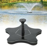 Wholesale 2 W Solar Water Fountain Flower shape Powered Pump Floating For Outdoor Pool Garden Decoration Decorations