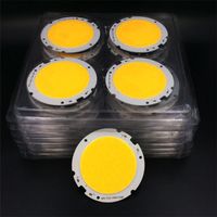 Wholesale Bulbs W W COB LED Chip mm Emitting Surface mm Round For Spotlight Downlight Flood Lights Warm K K K Bulb