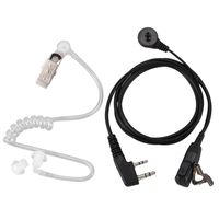 Wholesale Headphones Earphones Pin PMIC Headset Covert Acoustic Tube In Ear Earpiece For Baofeng UV R BF S CB Radio Accessories