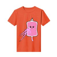 Wholesale Fashionable Style Men s T Shirts Retro Pastel Goth Baseball Anime Trend Cartoon Tees Shirt All match Comfortable Casual Tops