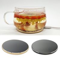 Wholesale Table Runner Coffee Heating Pad For Kitchen Metal Round Pads Non slip Mats Constant Temperature Gift