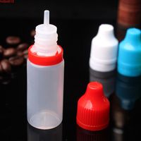 Wholesale Soft PE ml Empty Dropper Bottles Plastic Needle Bottle ml With Childproof Tamper Evident Cap For E cig Liquid