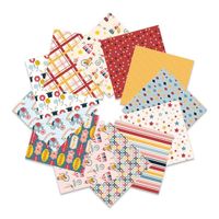 paper cards designs 2022 - Gift Wrap Multicoloured Scrapbook Material Paper Set 12 Designs Single-Sided 6x6 Inches Decorative For Card Making