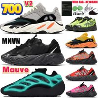 Wholesale With Keychain Tag YE v2 v3 mnvn men women running shoes Mauve Faded Azure cream Wash Orange Static mens trainers sports runners size