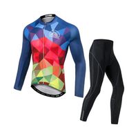Wholesale Racing Sets YOCENE Gym Clothing Set Mens Sportswear Running Fitness Training Jersey Weight Loss Sweating Sauna Sports Suit Cycling Wear