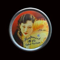 Wholesale Old Shanghai Style Retro Ointment Mood Love Solid Perfume Womens Lasting Fruit Solid Perfume Womens Light Fragrance