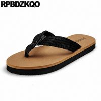 Wholesale open toe large size strap runway slip on beach native mens sandals summer outdoor slippers slides shoes flip flop nice e5G_bar