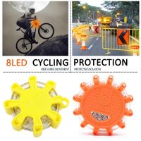 Wholesale Safety Warning Bike Lights Crushproof Traffic Control Emergency Lamp Road Flare For Car Bicycle