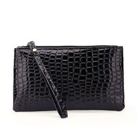 Wholesale Coin Purses Fashion Wallet Women s Crocodile PU Leather Clutch Handbag Purse Super Quality Lady Bag