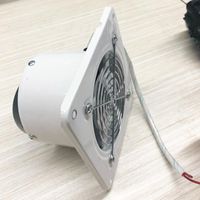 Wholesale 4 inch Metal Fan Extractor Exhaust Intake Ventilation Window Pipe For Bathroom Toilet Kitchen Electric Fans