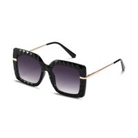Wholesale Trend New Large Frame Square European and American sunglass Floating sunglass UV400