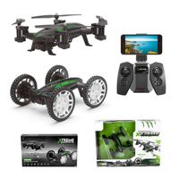 Wholesale Air Road RC Drone Car In Flying G Quadcopter Axis CH Helicopter With HD Camera High Speed WD Toy Drones