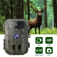 Wholesale Digital Cameras MP P HD Hunting Camera IP66 Waterproof Action For Outdoor Wildlife Infrared Night Vision Scouting