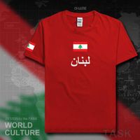 Wholesale Lebanese Republic Lebanon men t shirt fashion jersey nation cotton t shirt clothing tees country sporting LBN Arabic X0621