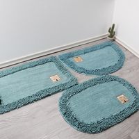Wholesale Bathroom Round Floor Mat Household Kitchen Absorbent Bedroom Study Living Room Non Slip Door cm Long cm Wide Carpets