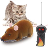 Wholesale Cat Toys Drop Mouse Funny Wireless RC Remote Control False Mice Novelty Playing For Cats
