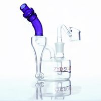 Wholesale Hookahs Dual Chamber Recycler Dab Rig