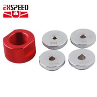 Wholesale 1 x24 Aluminum jig Baffle Cone Cups Guider Fuel Filter Car engine inch mst solvent traps adapter