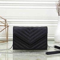Wholesale Shoulder Bags Fashion Luxury Handbag Wallet V Flip Chain Caviar High Quality Genuine Leather Sewing Tote Clutch messenger crossbody Multifunction Handbags