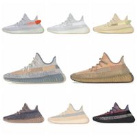 Wholesale 2022 Top Fashion Ash Blue Pearl Stone running shoes Zebra Tail Light Asriel Cinder Earth Cloud White Clay Yecheil Static Reflec TQd YEEZIES BOOST