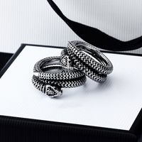 Wholesale Classic snake Ring for men women designer Great Quality Shaped g Rings with box mens Designers luxur Bague