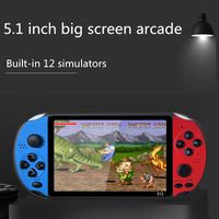 Wholesale Coolbaby New X12 plus Retro Handheld Game Console built in simulators games support TV MP4 Player For Kid s GiFt H0828
