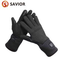 Wholesale Day Wolf Heated Gloves Mitten s Women s Winter Ski Motorcycle Gloves For Men Outdoor Cycle Hunting Rechargeable Thermal