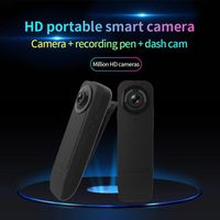 Wholesale A18 Mini Camcorders Full HD P DV with Pocket Clip Portable Security Smart Camera Support TF Card Video Recording Night Snapsa12
