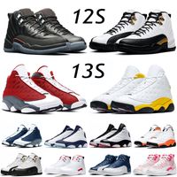 Wholesale Red Flint s men Running Basketball shoes Obsidian Hyper Royal University Gold s Reverse Flu Game INDIGO TAXI Sports Sneakers size