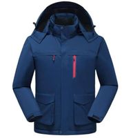 Wholesale Outdoor Coat ski jacket Men Jackets Long Sleeves Hooded Warm Winter Thermal Clothing Rainproof Men s mountaineering jacket