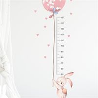 Wholesale Air bubble Rabbit Stature Meter Wall Sticker Set Elegant Design Welcome Quality Useful Wink Attractive Trend Fashion For Kids Great