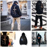 Wholesale 2021 Double line hoodie base coat spring and autumn round neck long sleeve t shirt men s fashion brand reflective NEWshoes