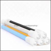 Wholesale Writing Supplies Office School Business Industrialsolid Color Non Slip Coated Cm Spinning Pen R60 Ballpoint Pens Drop Delivery Jhgm