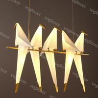 Wholesale Pendant Lamps Nordic Suspended v Three Color Changeable Bird American Style Home Lighting For Living Room Lights Restaurant s Ceiling Lamp DHL