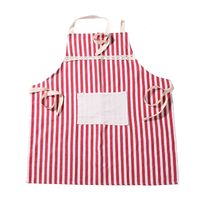 Wholesale and Hemp Kitchen Cotton Oil Proof Thickened Apron Cooking Protective Clothing Korean Fashion Simple Adult Cover R2