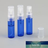Wholesale Packing Bottles X ML Small Portable Refillable Cobalt Blue Glass Atomizer Empty Mini With Mist Spray cc Fragrance Container