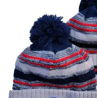Wholesale 2021 NEW ENGLAND Baseball NE Beanie North American Team Side Patch Winter Wool Sport Knit Hat Skull Caps a1