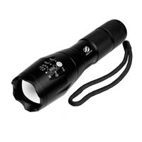 Wholesale T6 Lumens model High Power LED Torches Zoomable Tactical LED Flashlights torch light for xAAA or x18650 battery
