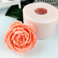 Wholesale Craft Tools PRZY D Bloom Flower Silicone Mould Handmade Wedding Cake DIY Cupcake Jelly Candle Petals Molds