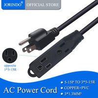 Wholesale Smart Power Plugs JORINDO M FT USA NEMA P TO R One Turn Three Adapter Cable UL Approval American Standard prong Cord