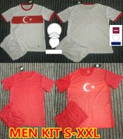 Wholesale Adult kit Turkey National Team Mens Soccer Jerseys CELIK DEMIRAL OZAN KABAK CALHANOGLU YAZICI Home Away Football Shirt Short Sleeve Uniforms