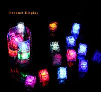 Wholesale 2021 Decompression Toy Mini LED Party Lights Square Color Changing ice Glowing Cubes Blinking Flashing Novelty Supply Reviews Transactions