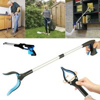 Wholesale Foldable Litter Reachers Pickers Pick Up Tools Gripper Extender Grabber Picker Collapsible Garbage Pick Up Tool Grabbers